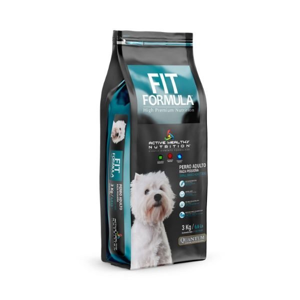 ALIMENTO FIT FORMULA ADULTO RAZA PEQUEÑA X 3 KG (PERRO)