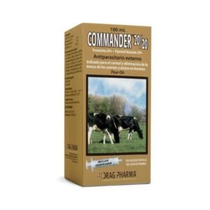 ANTIPARASITARIO EXTERNO COMMANDER 100 ML (MOSCA DEL CUERNO)