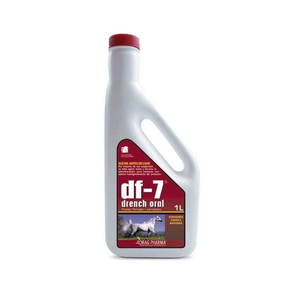 ANTIPARASITARIO INTERNO PARA CABALLOS DF-7 DRENCH 1 LITRO