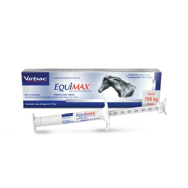 ANTIPARASITARIO INTERNO PARA CABALLOS EQUIMAX PASTA