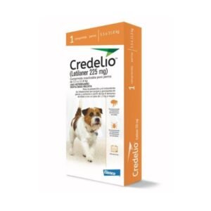 ANTIPULGAS Y GARRAPATAS CREDELIO COMPRIMIDO MASTICABLE PERROS 225 MG X3 5.5