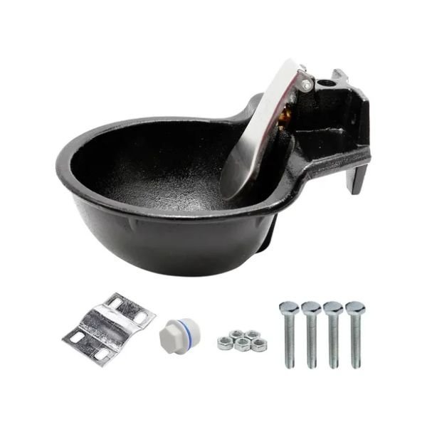 BEBEDERO METALICO PARA CABALLO Y BOVINOS 26X20X17