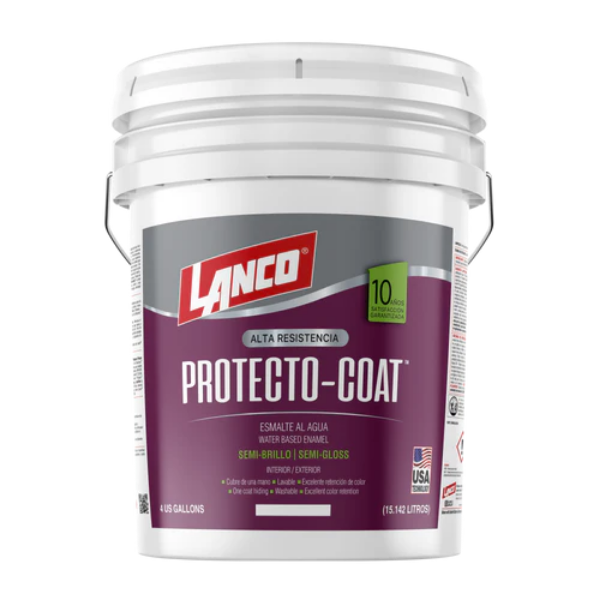 ESM AL AGUA PROTECTO COAT SB BLANCO 4GALÓN LANCO