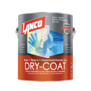 ESMALTE IMP SAT DRY-COAT B/P 1GALÓN LANCO