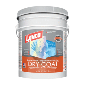 ESMALTE IMP SAT DRY-COAT B/P 4GALÓN LANCO