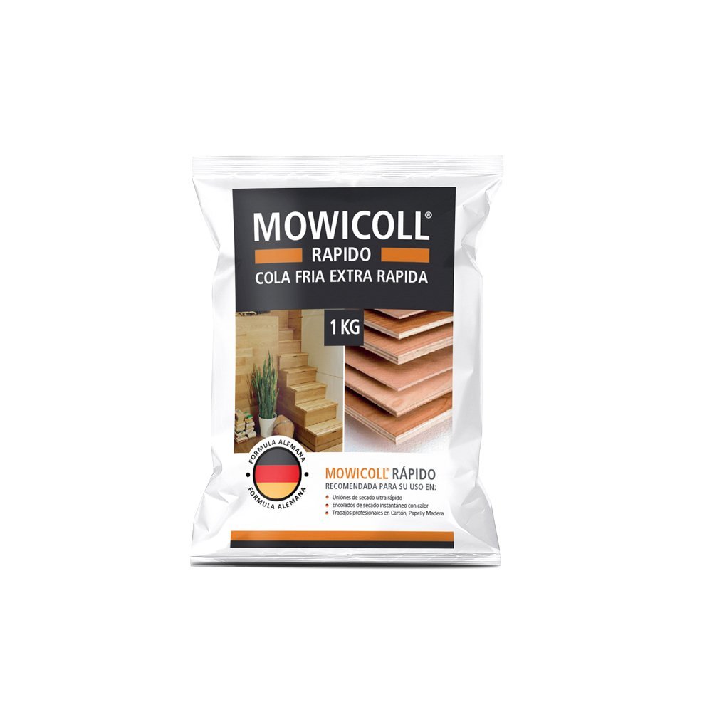 COLA FRÍA RÁPIDA BLANCA MOWICOLL BOLSA 1KG