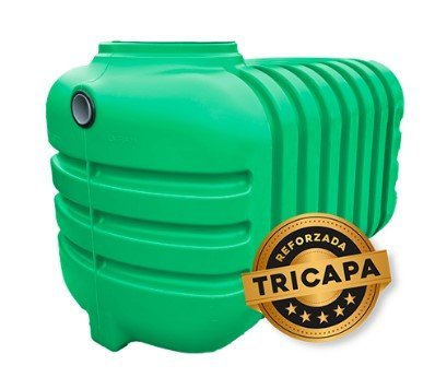 FOSA SÉPTICA HORIZONTAL 1200LT BIOPLASTIC