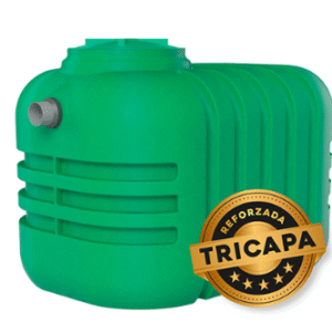 FOSA SÉPTICA HORIZONTAL 2000LT BIOPLASTIC