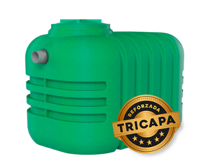 FOSA SÉPTICA HORIZONTAL 2000LT BIOPLASTIC