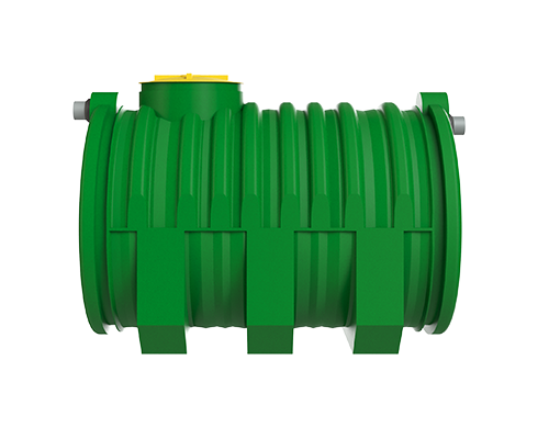 FOSA SÉPTICA HORIZONTAL 3250 LT BIOPLASTIC