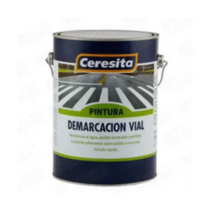 PINTURA DE DEMARCACIÓN VIAL AMARILLO GALÓN BASE ALQUÍDICA PARA CALLES