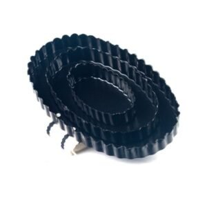 RASQUETA EQUINO METAL OVALADA