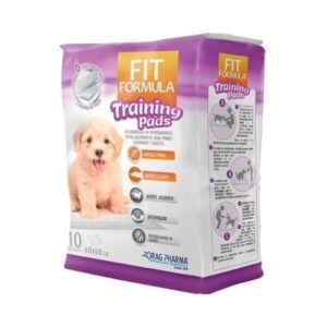 SABANILLAS EXTRA ABSORBENTES PARA ENTRENAMIENTO DE PERRO FIT TRAINING PADS 10 UNIDADES 60X60
