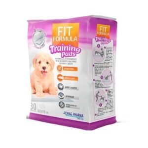 SABANILLAS EXTRA ABSORBENTES PARA ENTRENAMIENTO DE PERRO FIT TRAINING PADS 30 UNIDADES 90X60