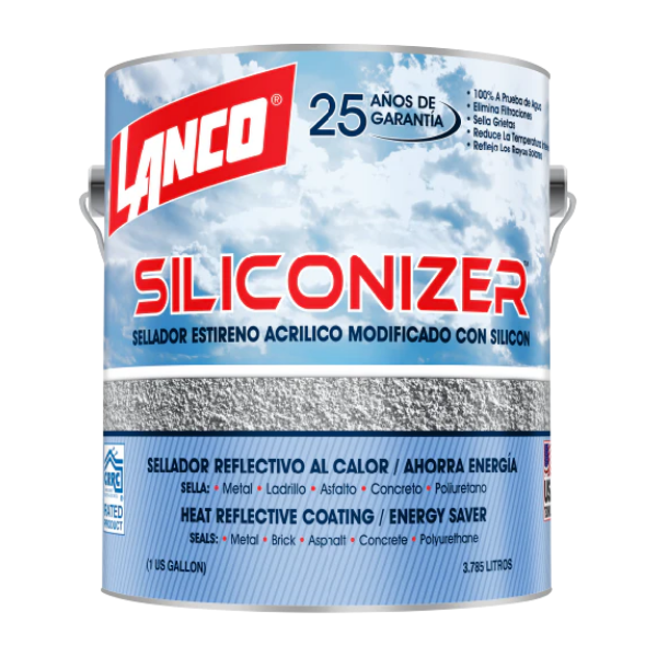 SELLADOR TECHOS SILICONIZER 1GALÓN BCO LANCO