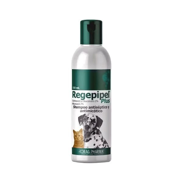 SHAMPOO PARA PERROS Y GATOS REGEPIPEL PLUS 150 ML