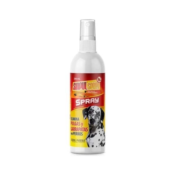 SPRAY ANTIPULGAS Y GARRAPATAS SINPUL 200 ML