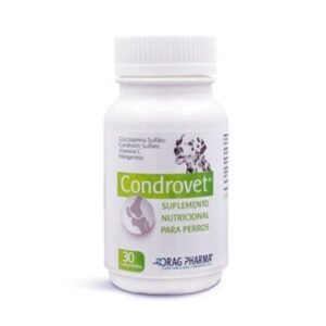 SUPLEMENTO NUTRICIONAL CONDROVET 30 COMPRIMIDOS DRAGPHARMA (PERRO)