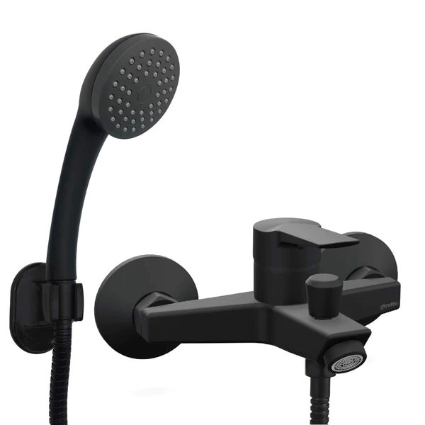 LLAVE MONOMANDO TINA DUCHA NOTTE NEGRO TAUMM